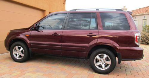 07 honda pilot exl 2 wd, nav, moon roof, leather