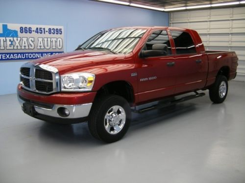 We finance!!!  2007 dodge ram 1500 slt 4x4 mega cab hemi tow cd texas auto