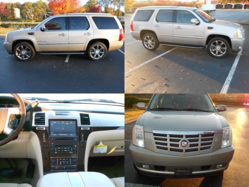 2007 cadillac escalade w/124k miles, navigation, 22inch wheels, serviced