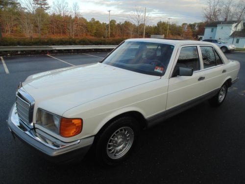 1985 mercedes benz 380 se low mileage 1 owner dealer service must see !!!