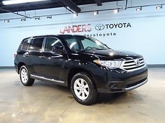2012 toyota highlander v6 4wd clean carfax certified finance rates call now