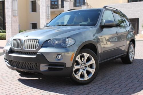 2008 bmw x5 4.8 v8 prem &amp; tec pkg,rear dvd,3rd row,pdc,pwr tailgate,comfort acc