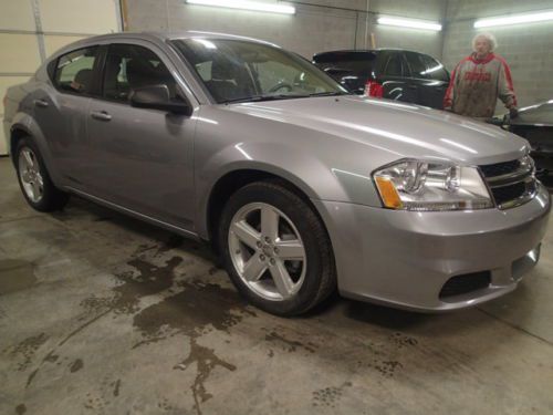 2013 dodge avenger, salvage, damaged, runs and drives, damaged, sedan