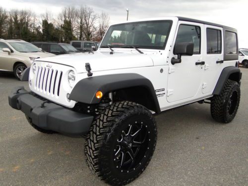 2014 wrangler unlimited 4x4 hard top 4wd rebuilt salvage title, repaired damage