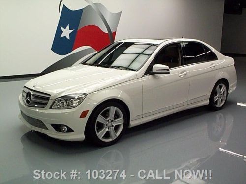 2010 mercedes-benz c300 sport p1 htd seats sunroof 51k texas direct auto