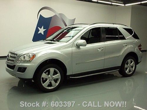 2010 mercedes-benz ml350 4matic awd sunroof nav 49k mi texas direct auto