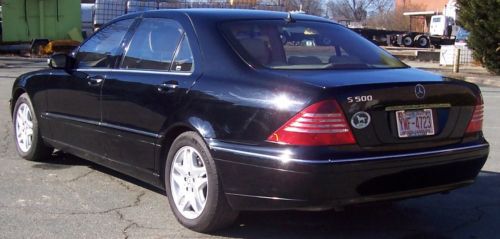 2003 mercedes-benz s500 base sedan 4-door 5.0l