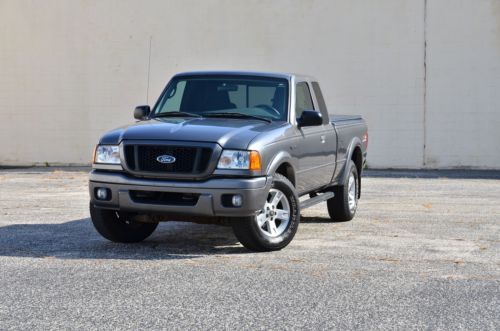 2005 ford ranger fx4! 4x4, 4.0l, extended cab, only 68k, serviced, no reserve !