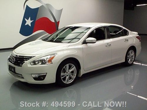 2013 nissan altima 2.5 sl auto htd leather rear cam 17k texas direct auto