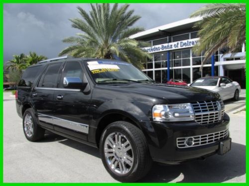 10 tuxedo black 5.4l v8 8-passenger suv *navigation *rear camera *dvd video *fl