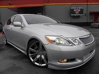 Gs350*sport*body kit*nav*chrome*wing*camera*books*carfax cert*we finance*fla