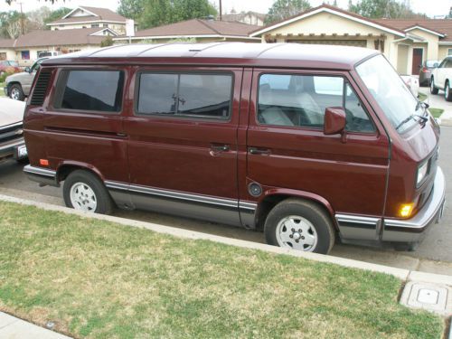 1990 volkswagen vanagon carat  2.1l