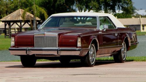 1978 lincoln mark v luxury coupe very collectible an antique status no reserve