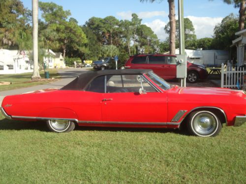 1967 Buick Skylark Conv. Lipstick Red, US $8,500.00, image 2