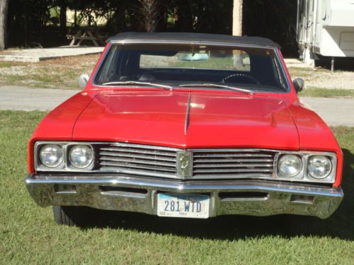 1967 Buick Skylark Conv. Lipstick Red, US $8,500.00, image 3