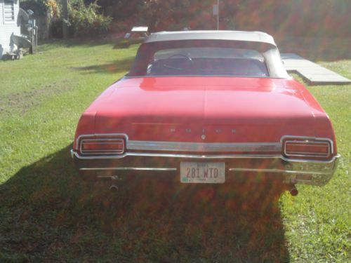 1967 Buick Skylark Conv. Lipstick Red, US $8,500.00, image 4