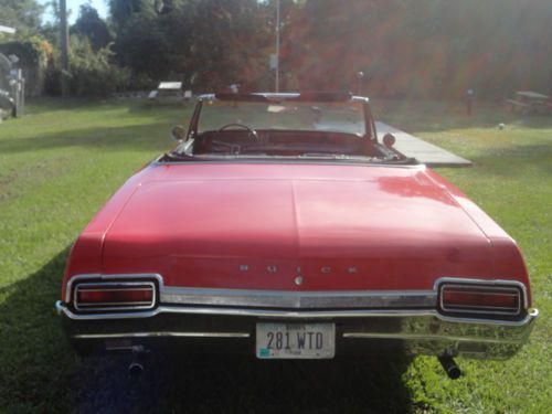 1967 Buick Skylark Conv. Lipstick Red, US $8,500.00, image 9