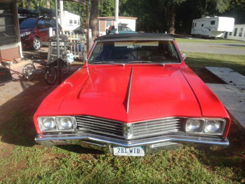 1967 Buick Skylark Conv. Lipstick Red, US $8,500.00, image 13