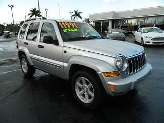 2007 jeep liberty 4wd 4dr limited 4x4 automatic clean priced to sale ! ! ! ! ! !
