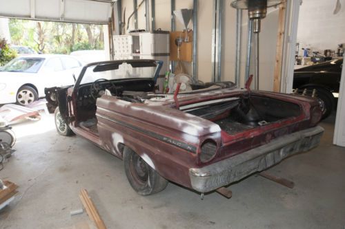 1965 ford falcon futura convertible rare restoration project