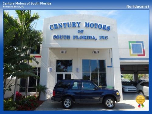 2002 ford explorer sport 4.0l v6 auto 1 owner low mileage cpo warranty