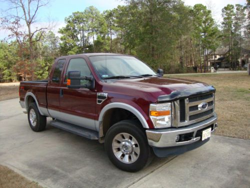 2008 ford f250 super cab short bed 4x4 lariat v-10