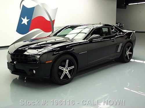 2011 chevy camaro lt 6-speed leather spoiler 20&#039;s 20k texas direct auto