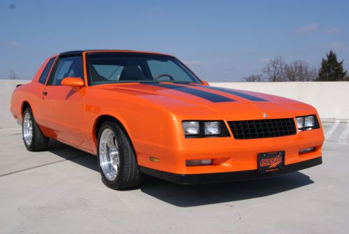 1987 chevy monte carlo ss - rare aerocoupe w/ttops - 5-speed - custom resto!!!!!