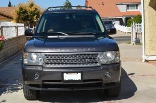 2006 land rover range rover hse sport utility 4-door 4.4l