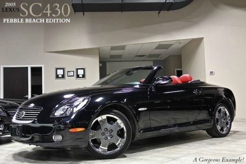 2005 lexus sc430 pebble beach edition convertible navigation one owner! loaded
