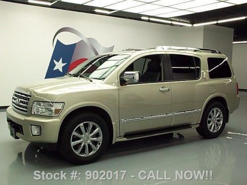 2008 infiniti qx56 sunroof nav dual dvd rear cam 78k mi texas direct auto