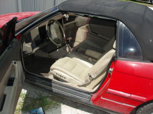 1991 cadillac allante value leader convertible 2-door 4.5l