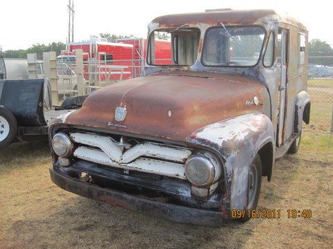 1955 ford 1/2 ton bread truck panel truck