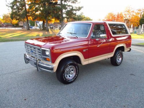 1986 ford bronco eddie bauer sport utility 2-door