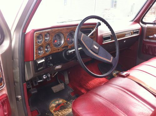 1976 chevrolet chevy shortbox shortbed short swb silverado 454 original pickup, image 12