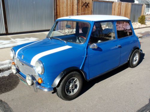 1972 austin mini cooper special 1000