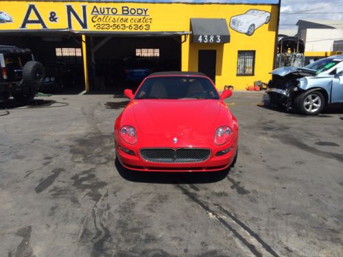 2005 maserati spyder cambiocorsa convertible 2-door 4.2l