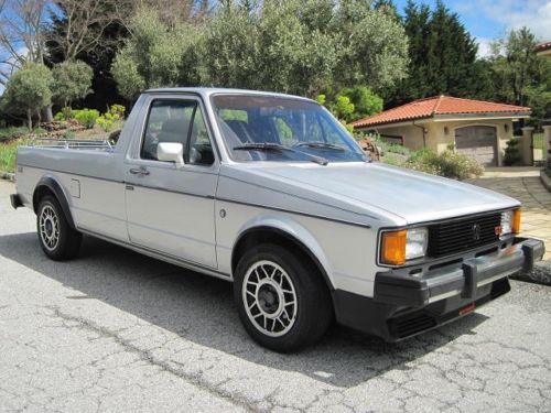 1982 caddy pickup, rare wolfsburg edition no reserve! vw bus, ghia, bug, porsche