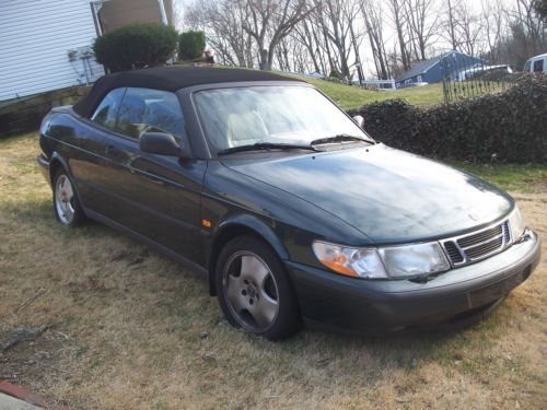 98 1998 saab 900se turbo 5spd converitble