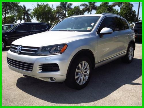 2012 touareg 1 owner fact warranty none smoker navigation