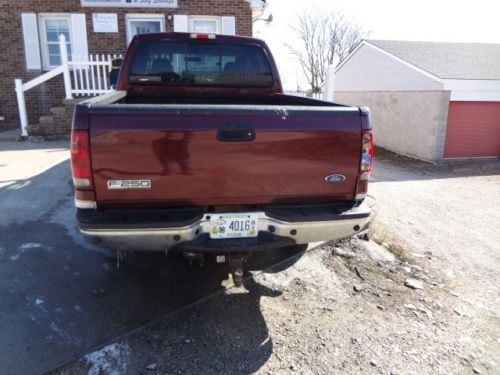 2004 Ford F250 Lariat 6.0 Diesel 4x4 98,000 miles NO RESERVE!!!!!!, image 3