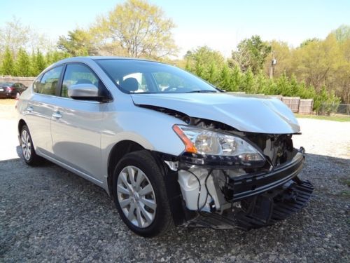 Repairable damaged project 13 sentra sedan not salvage starts and lot drives