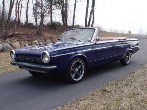 1963 dodge dart gt convertible, beautiful car with a pushbutton automatic
