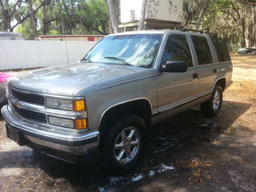 Repo: 1999  chevrolet tahoe 4x4