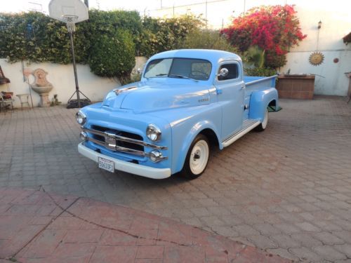 1953 cassic dodge pick up restored