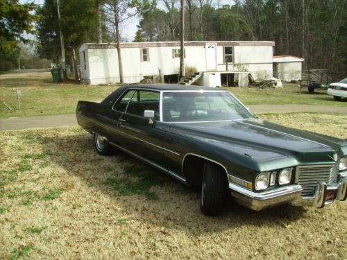 1972 CADILLAC COUPE DEVILLE 2DR. HARDTOP, US $8,500.00, image 2
