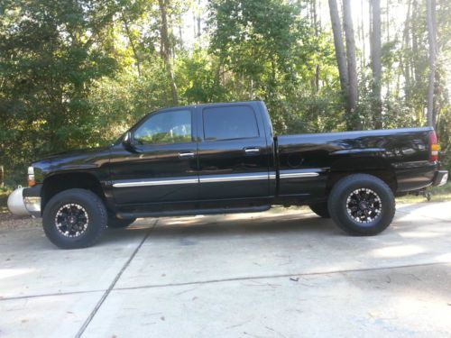 2002 chevrolet silverado 2500 hd lt crew cab pickup 4-door 6.6l duramax