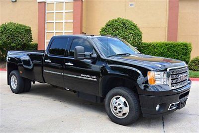 Denali srw 4wd low miles automatic 6.6l v8 32v ohv diesel onyx black