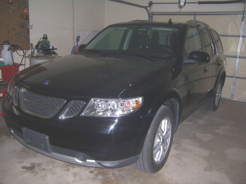 2008 saab 9-7x 45,000 miles black on black