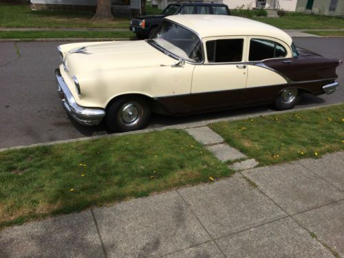 1956 56 olds mobile super rocket 88  4 door hardtop eighty eight oldsmobile v8